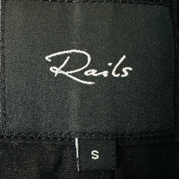 Rails Snap Front “Nadia” Long Jacket Trench cardigan linen blend - Picture 9 of 10